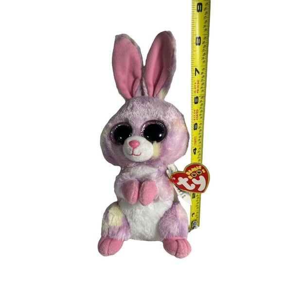 TY Beanie Boos AVRIL 6 Inch Bunny 2016 Retired NEW w/ Tag - Picture 6 of 12